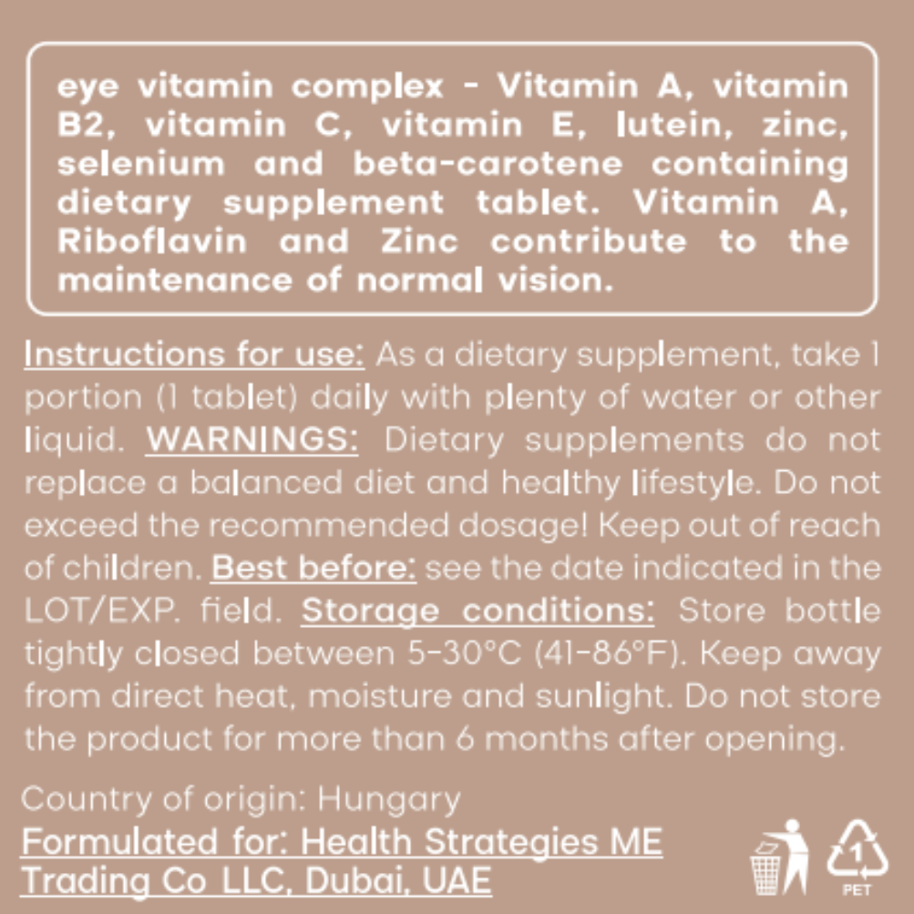 Eye vitamin complex