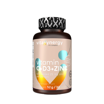 Vitamin C + D3 + Zinc tablets