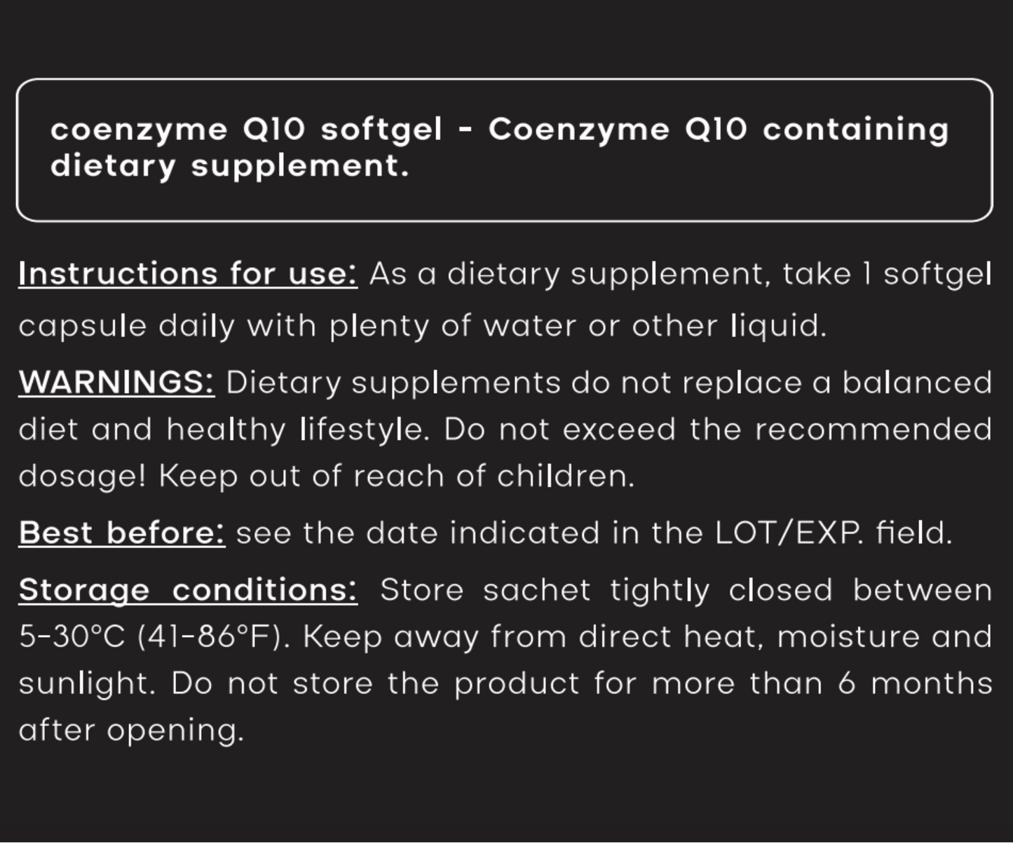 Coenzyme Q10