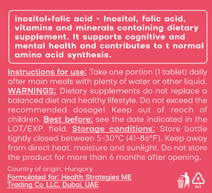 Inositol + Folic acid tablets