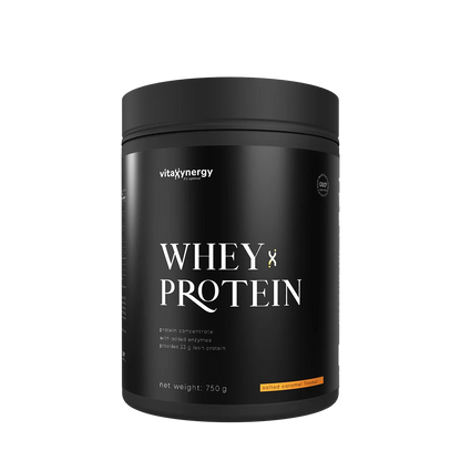 Whey protein powder - Salted Caramel flavor