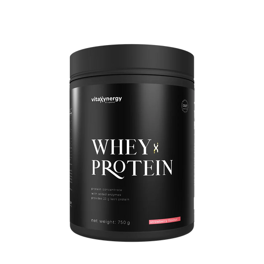 Whey protein powder - Strawberry flavor