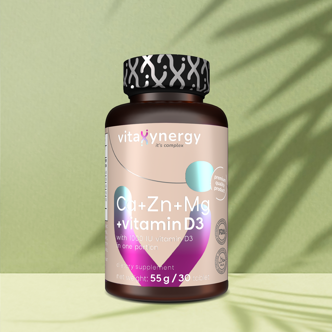 Ca-Zn-Mg Vitamin D3 tablets