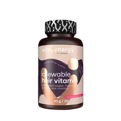 Chewable hair vitamin - Rapsberry flavor