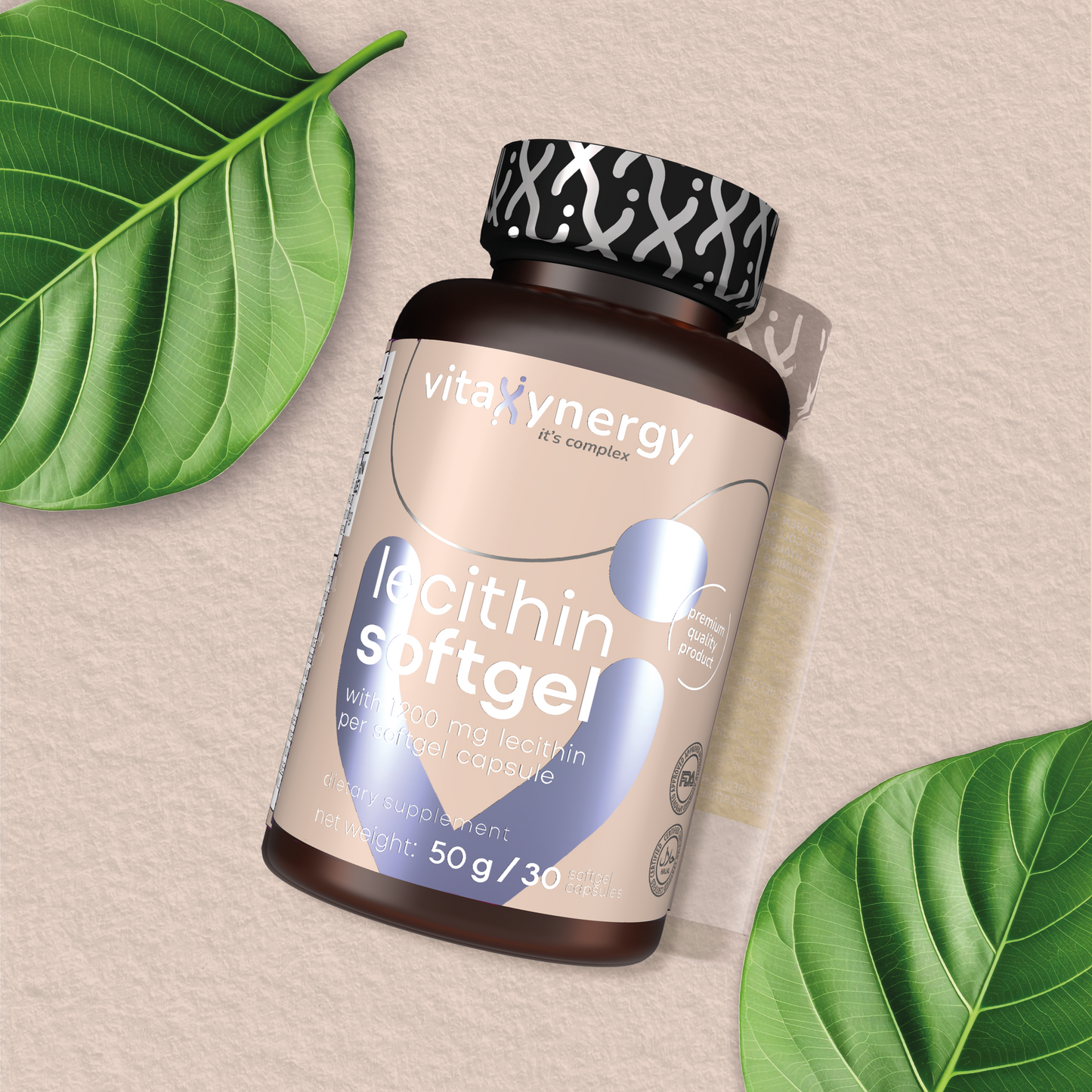 Lecithin softgel