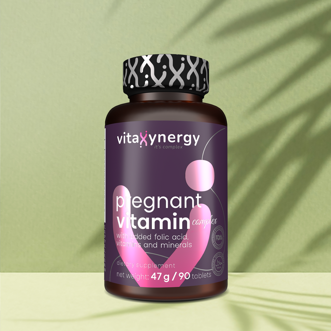 Pregnant vitamin complex tablets