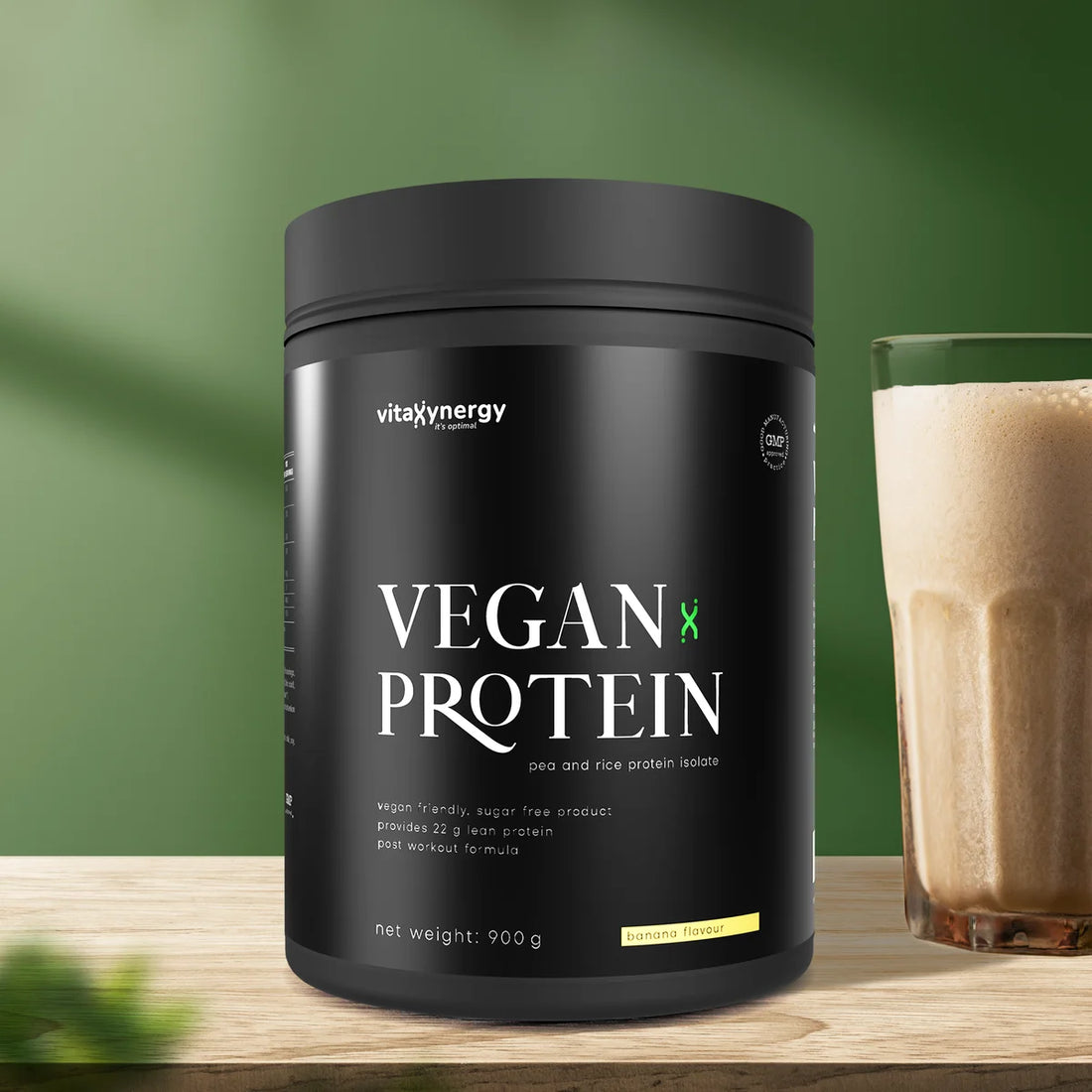 Vegan protein powder - Banana flavor