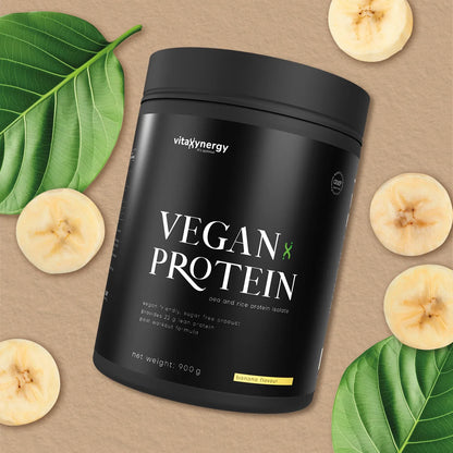 Vegan protein powder - Banana flavor