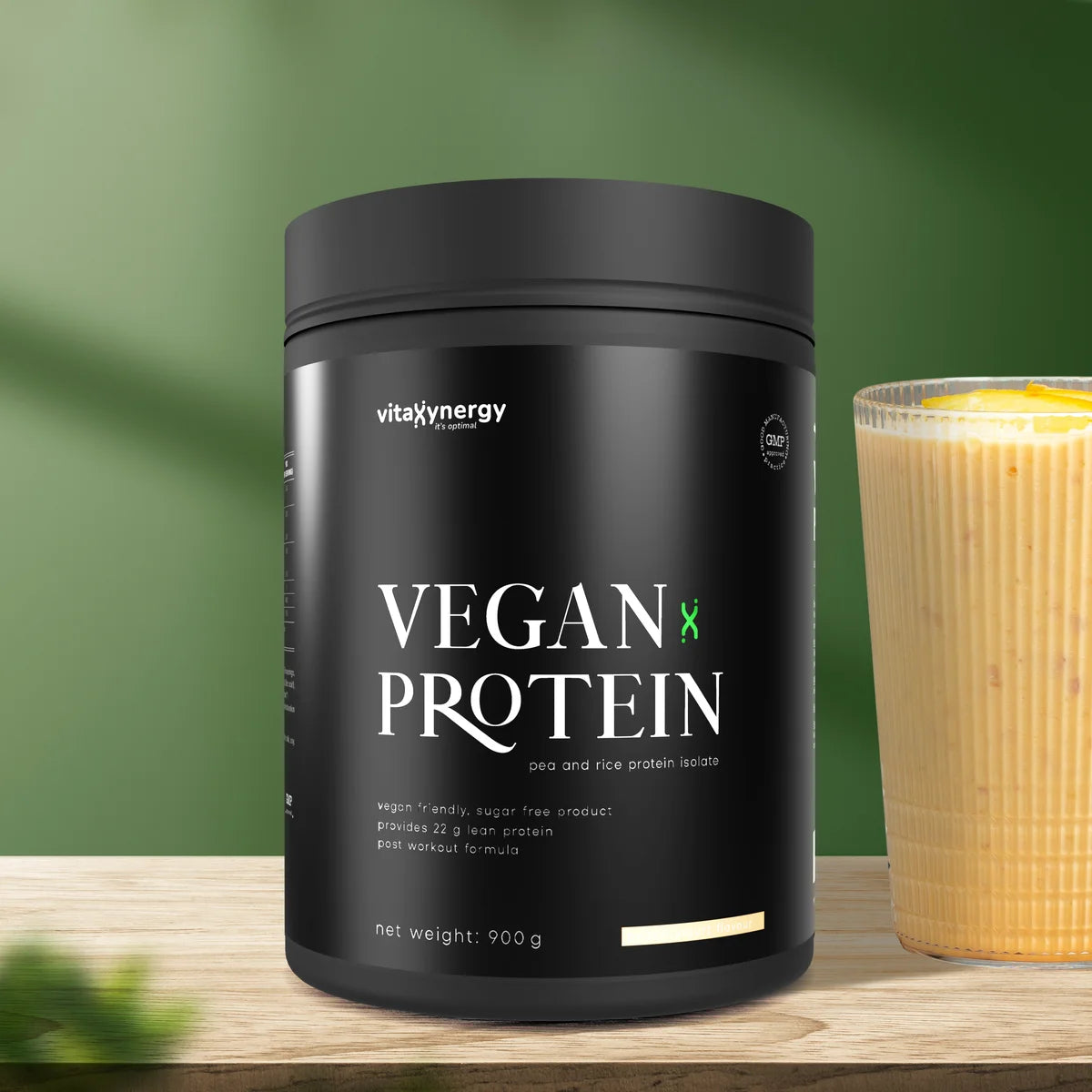 Vegan protein powder - Peach-yoghurt flavor