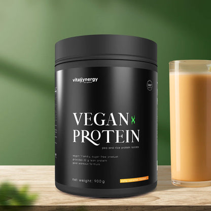 Vegan protein powder - Salted caramel flavor