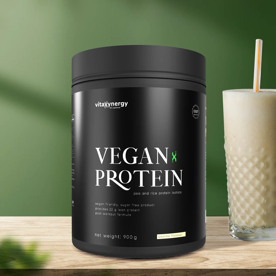 Vegan protein powder - Vanilla flavor