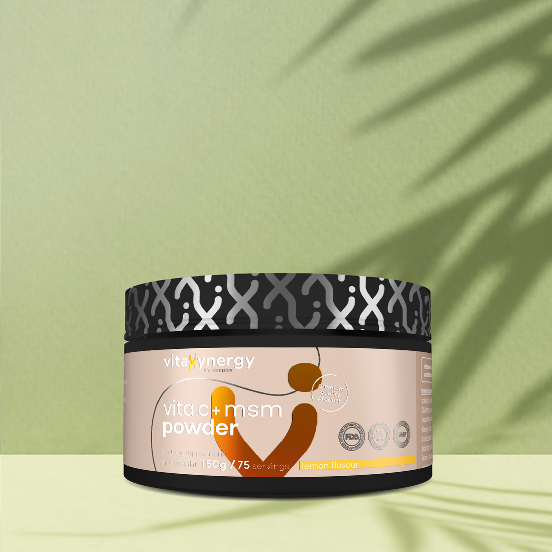 Vita C + MSM powder - Vita C + MSM powder - Lemon flavor