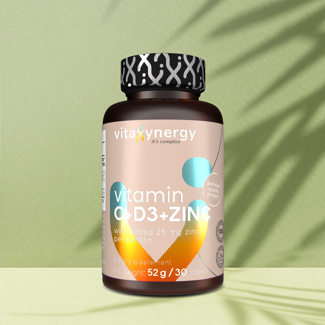 Vitamin C + D3 + Zinc tablets