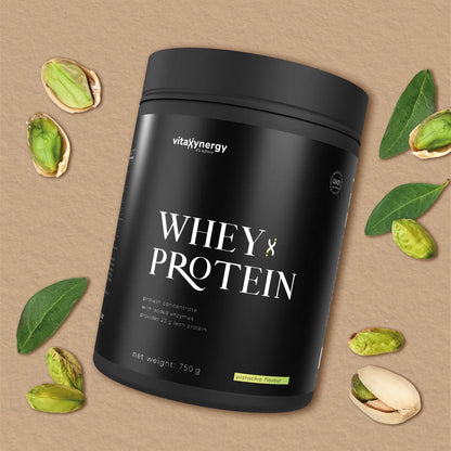 Whey protein powder - Pistachio flavor