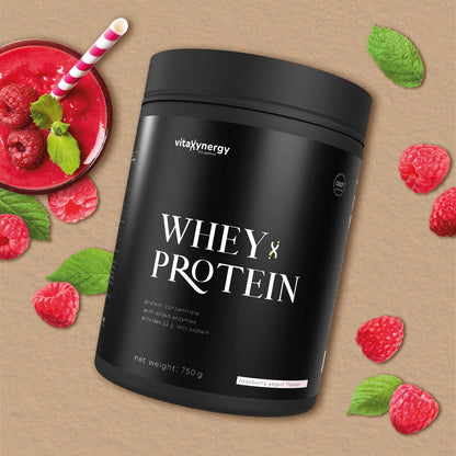 Whey protein powder - Raspberry yogurt flavoured