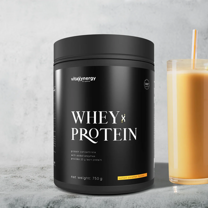 Whey protein powder - Salted Caramel flavor