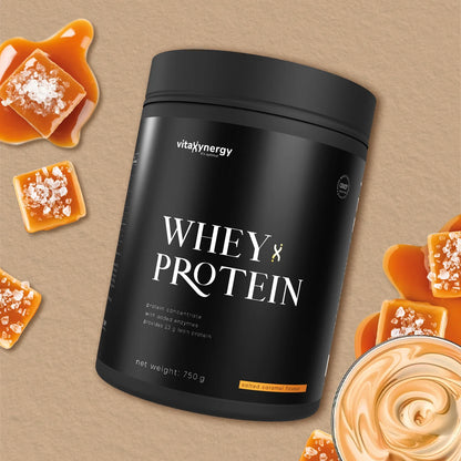 Whey protein powder - Salted Caramel flavor