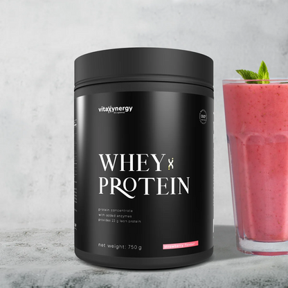 Whey protein powder - Strawberry flavor