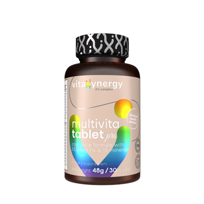 Multivita PRO tablets for Immune Support and Daily Vitality, 48g, 30 tablets
