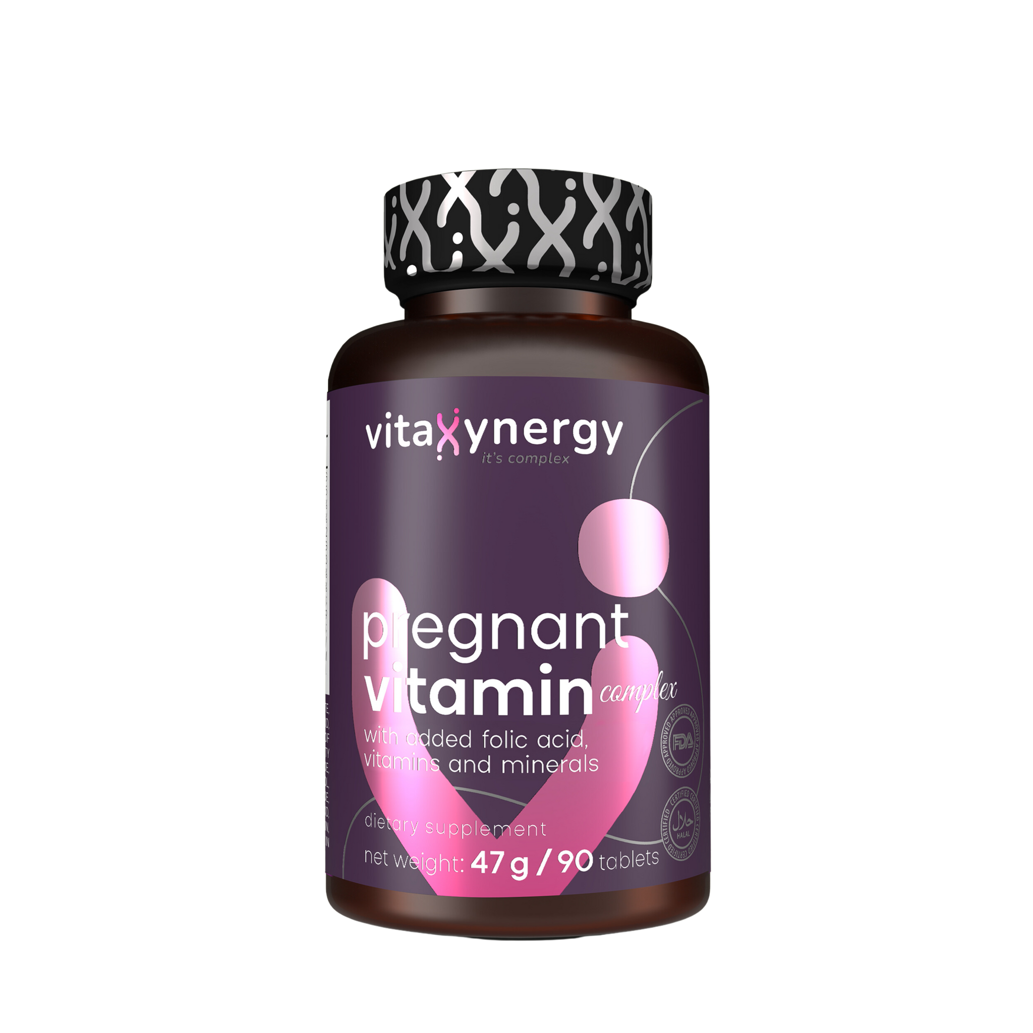 Pregnant vitamin complex tablets